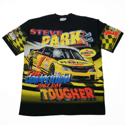 Vintage Chase Authentic Steve Park Competition Just Got Tougher Racing Tee